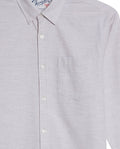 Mens Slim Fit Cotton Twill Shirt - Blue 63_617H205_AZU193922_8