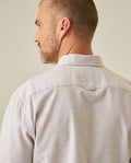 Mens Slim Fit Cotton Twill Shirt - Gray 63_617H205_GRI180516_7