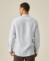 Mens Striped Linen Shirt - Blue 63_617H206_AZU154020_6