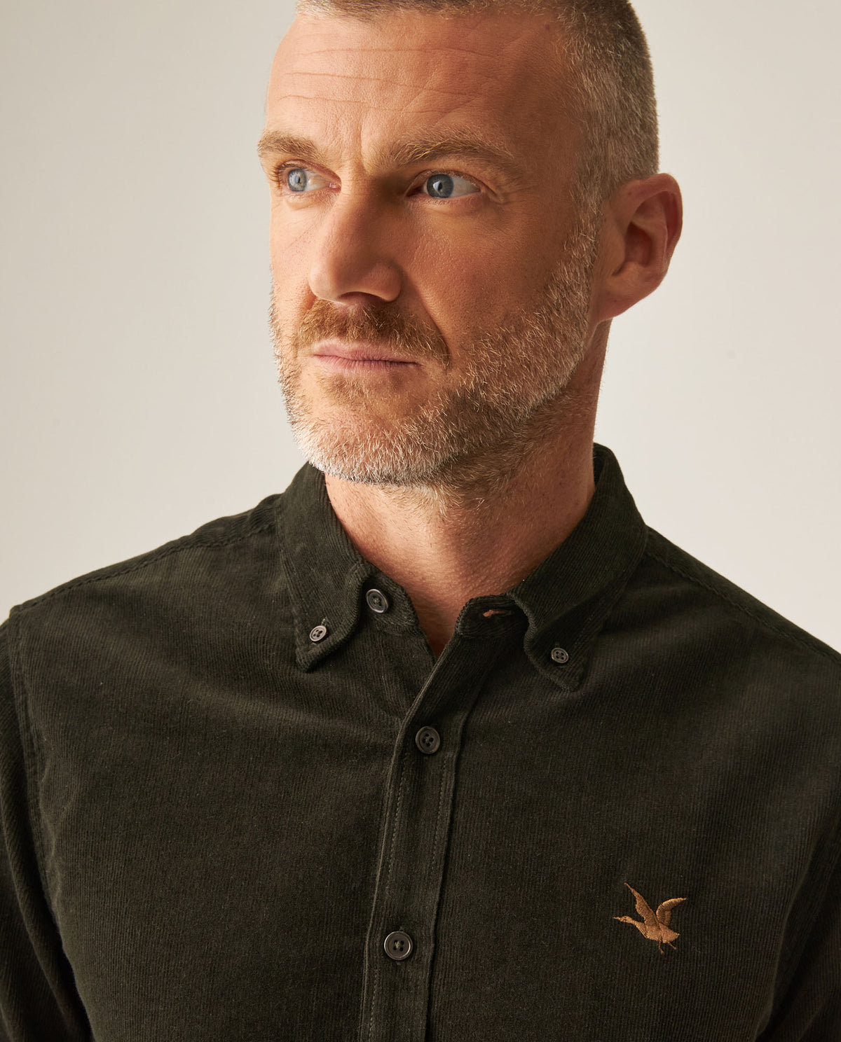 Men's Oxford Shirt - Green 63_617H402_VER136009_4