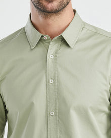 PALE GREEN COTTON SHIRT