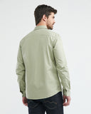 PALE GREEN COTTON SHIRT