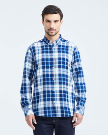 SLIM FIT PLAID SHIRT