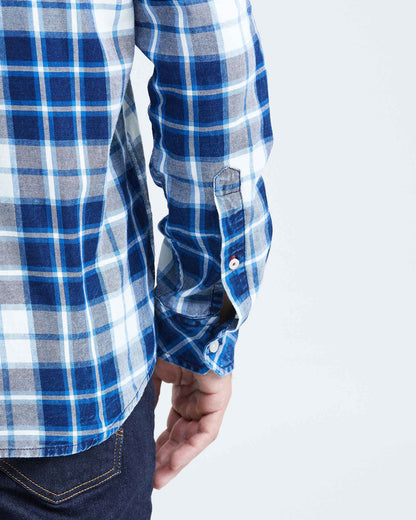 SLIM FIT PLAID SHIRT