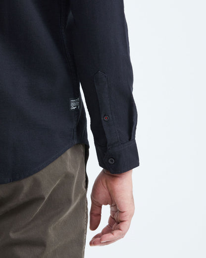 CLASSIC FIT FLAMA SHIRT IN BLACK