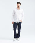 Men's Classic Fit Short Sleeve Shirt - White 619F019 - 2