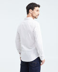 Men's Classic Fit Short Sleeve Shirt - White 619F019 - 5