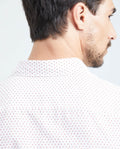 Men's Classic Fit Short Sleeve Shirt - White 619F019 - 6