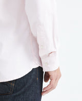 Slim Fit Long Sleeve Oxford Cotton Shirt for Men - Pink 619F027 - 6