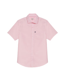 Men's Short Sleeve Shirt - Pink - 1