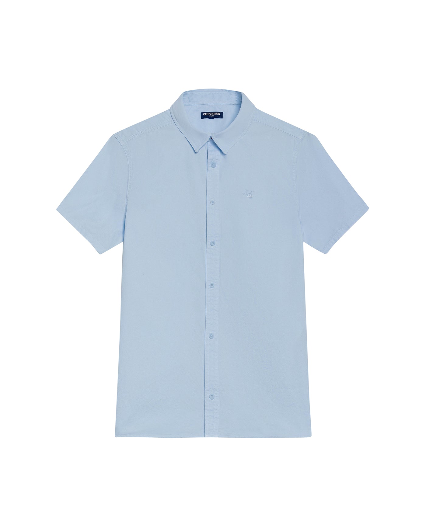 Camisa Manga Corta para Hombre - Blue 63_619G002_AZU134308_3