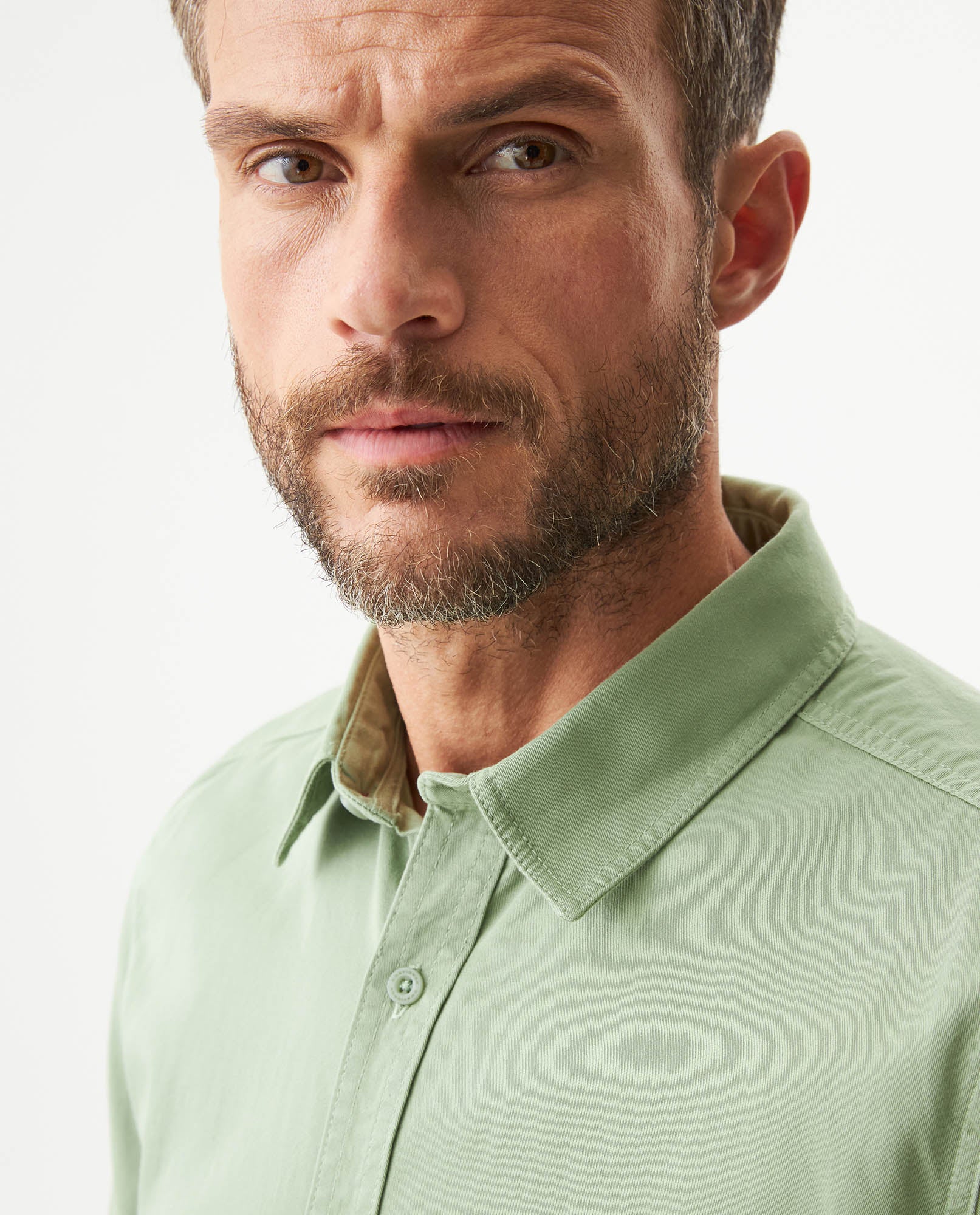 Camisa Manga Corta para Hombre - Green 63_619G002_VER160220_5