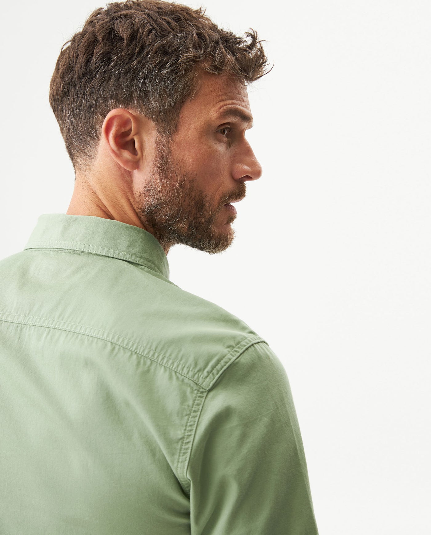 Camisa Manga Corta para Hombre - Green 63_619G002_VER160220_7