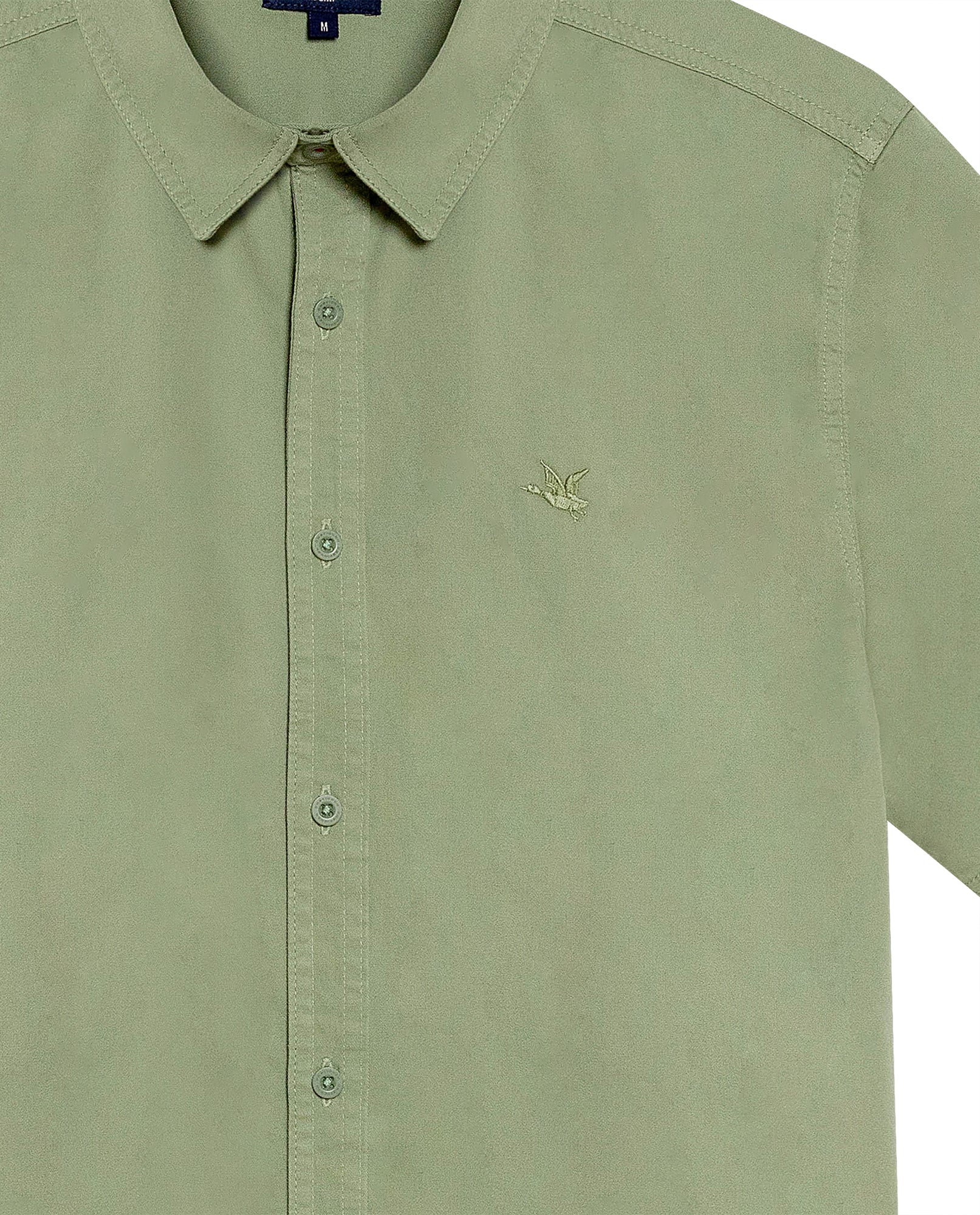 Camisa Manga Corta para Hombre - Green 63_619G002_VER160220_8