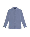 Men's Long Sleeve Dobby Shirt - Blue 619G004 - 2
