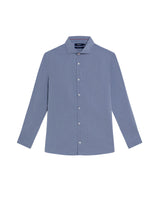 Men's Long Sleeve Dobby Shirt - Blue 619G004 - 2
