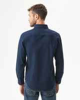 Men's Long Sleeve Shirt - Blue 619G009 - 5