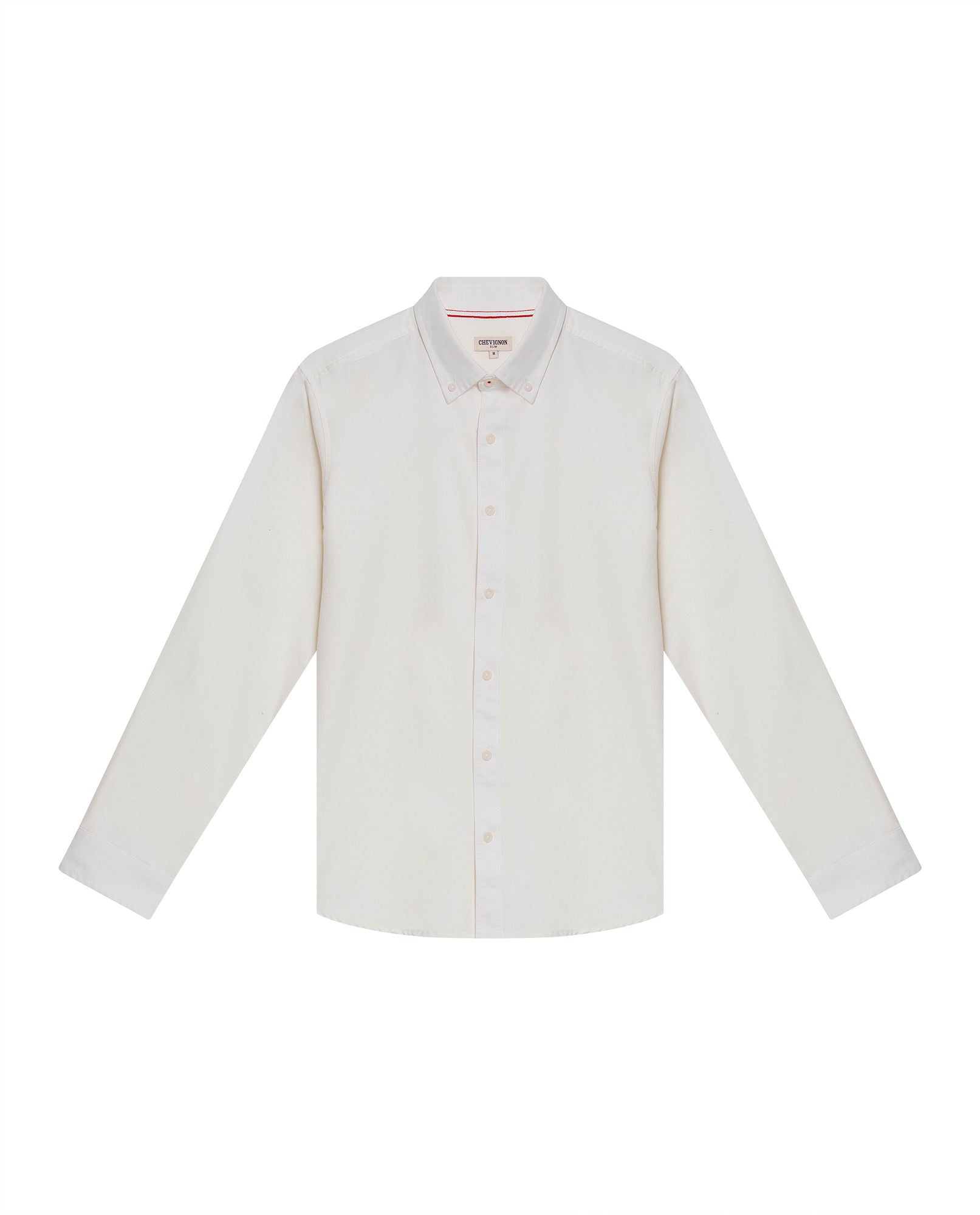 Men's Long Sleeve Shirt - White 619G009 - 2