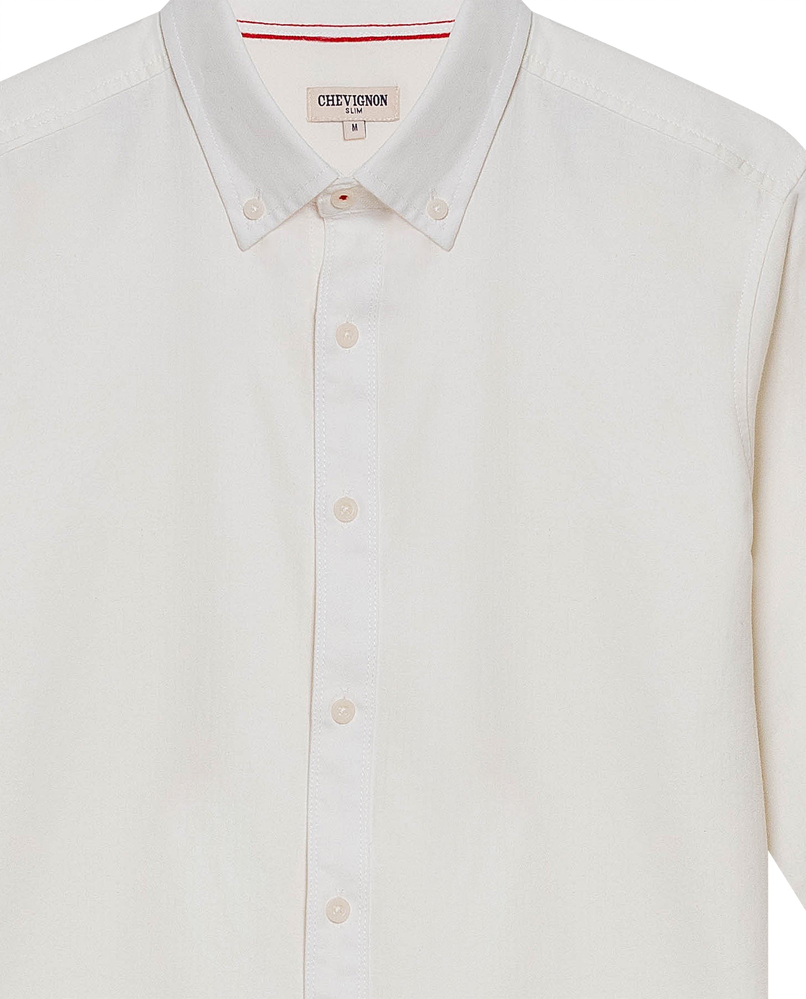 Men's Long Sleeve Shirt - White - 7