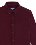 Men's Long Sleeve Relaxed Fit Corduroy Shirt in Cotton, Festive 619G010 - 7
