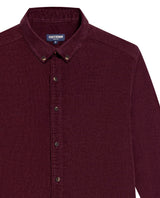 Men's Long Sleeve Relaxed Fit Corduroy Shirt in Cotton, Festive 619G010 - 7
