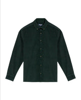 Men's Long Sleeve Relaxed Fit Corduroy Shirt in Cotton, Festive 619G010 - 2