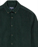 Men's Long Sleeve Relaxed Fit Corduroy Shirt in Cotton, Festive 619G010 - 7