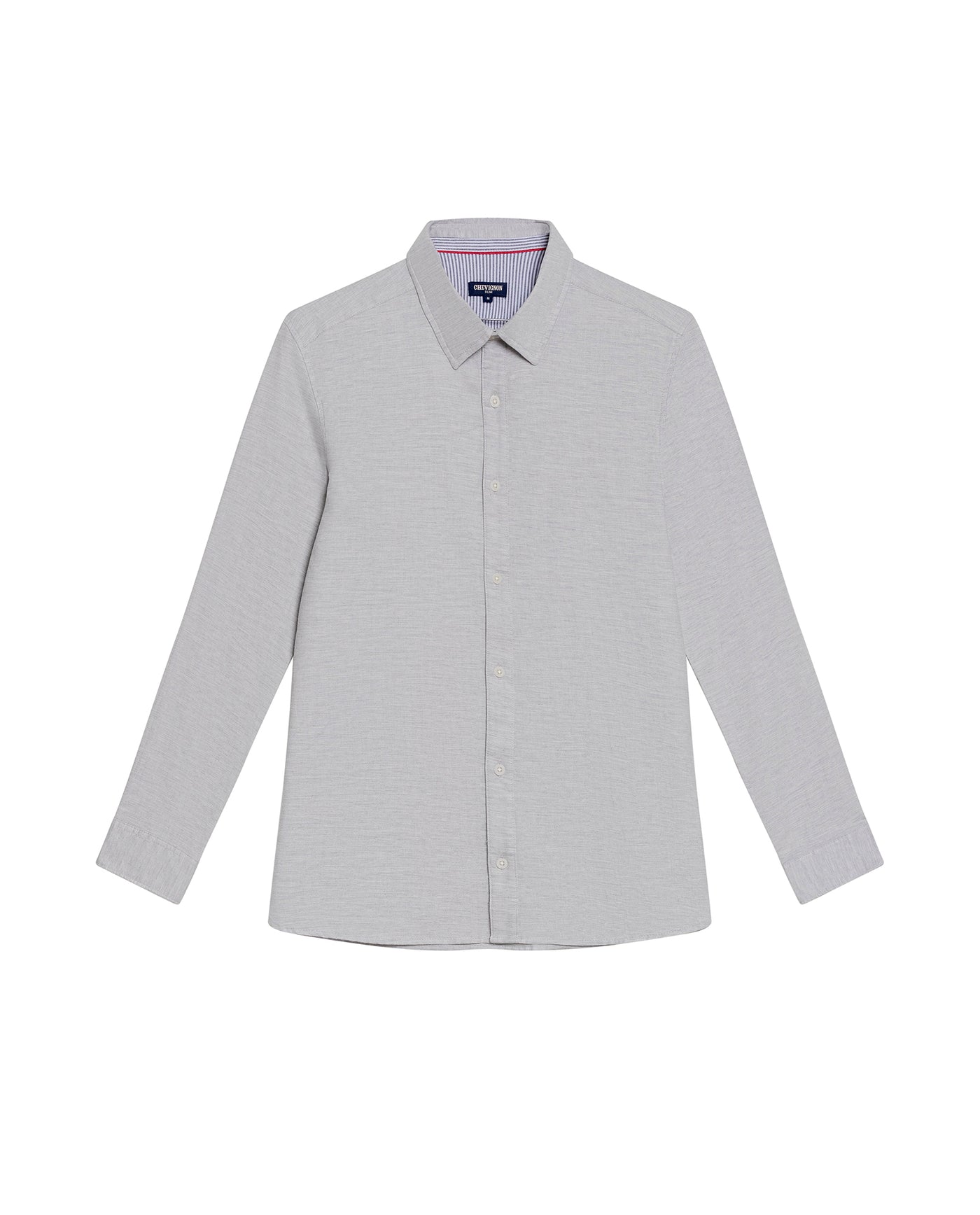 Men's Long Sleeve Shirt - Gray 619G011 - 2