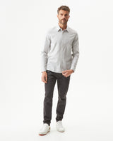 Men's Long Sleeve Shirt - Gray 619G011 - 3