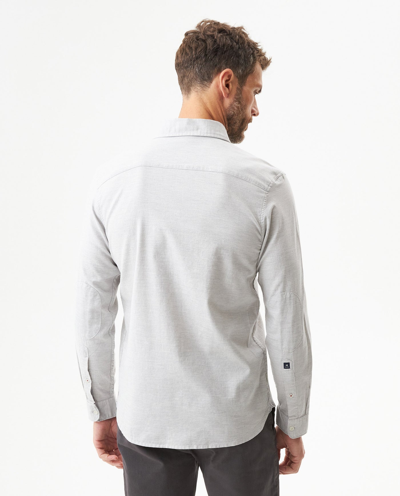 Men's Long Sleeve Shirt - Gray 619G011 - 5