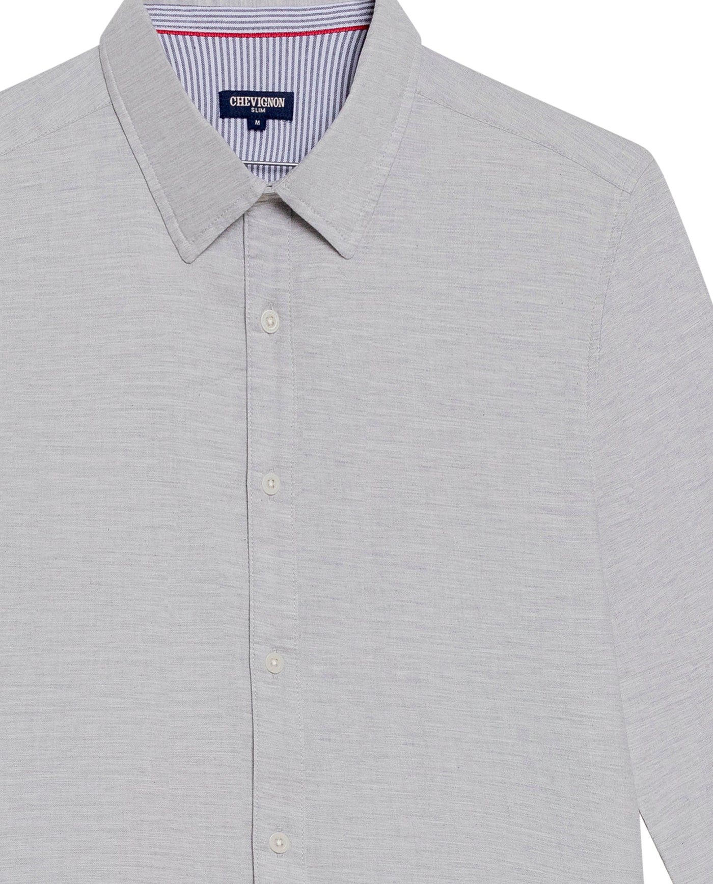 Men's Long Sleeve Shirt - Gray 619G011 - 7