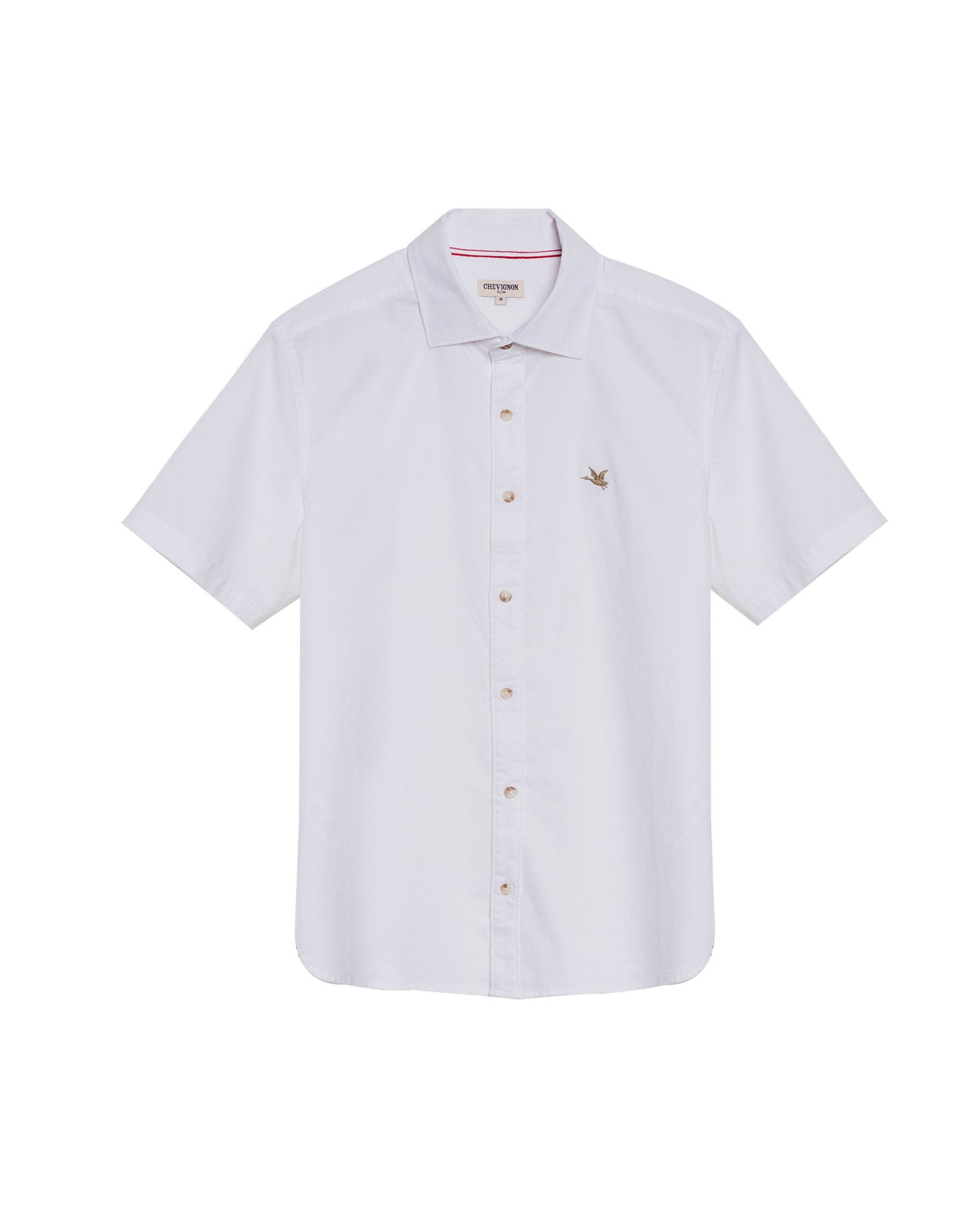 Men's Short Sleeve Shirt - White 619G013 - 2