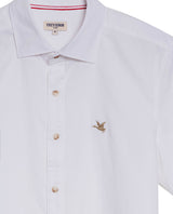 Men's Short Sleeve Shirt - White 619G013 - 7