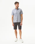 Men's Short Sleeve Shirt - Black 619G013 - 3