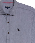 Men's Short Sleeve Shirt - Black 619G013 - 7