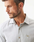 Men's Short Sleeve Shirt - Green 619G013 - 4
