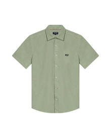 Men's Short Sleeve Shirt - Green - 1