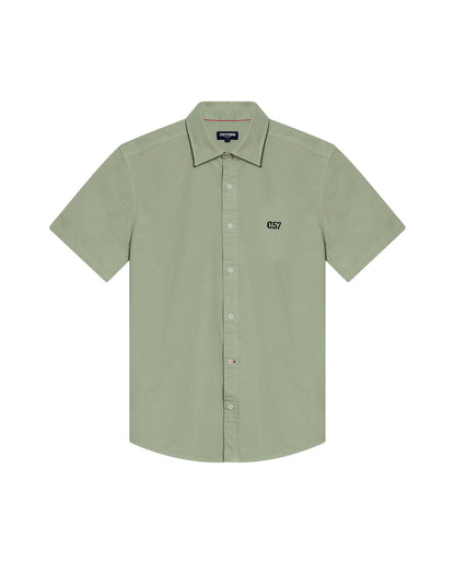 Men's Short Sleeve Shirt - Green - 1