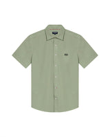 Men's Short Sleeve Shirt - Green 619G014 - 2