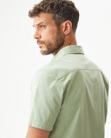 Men's Short Sleeve Shirt - Green 619G014 - 6
