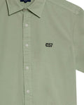 Men's Short Sleeve Shirt - Green 619G014 - 7
