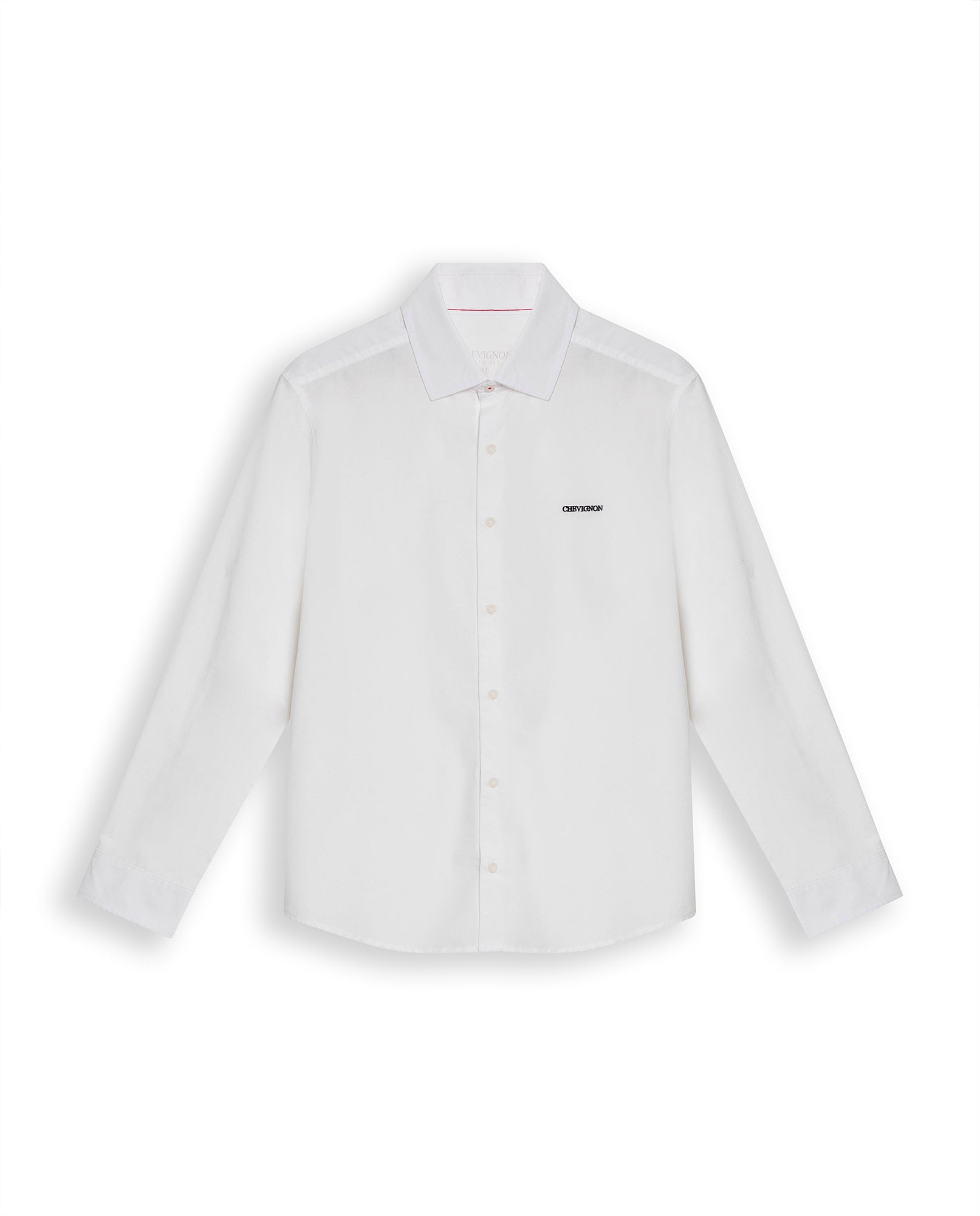 Men’s Long Sleeve Slim Fit Shirt Performance Fabric in Cotton, Grandeur 619G015 - 2