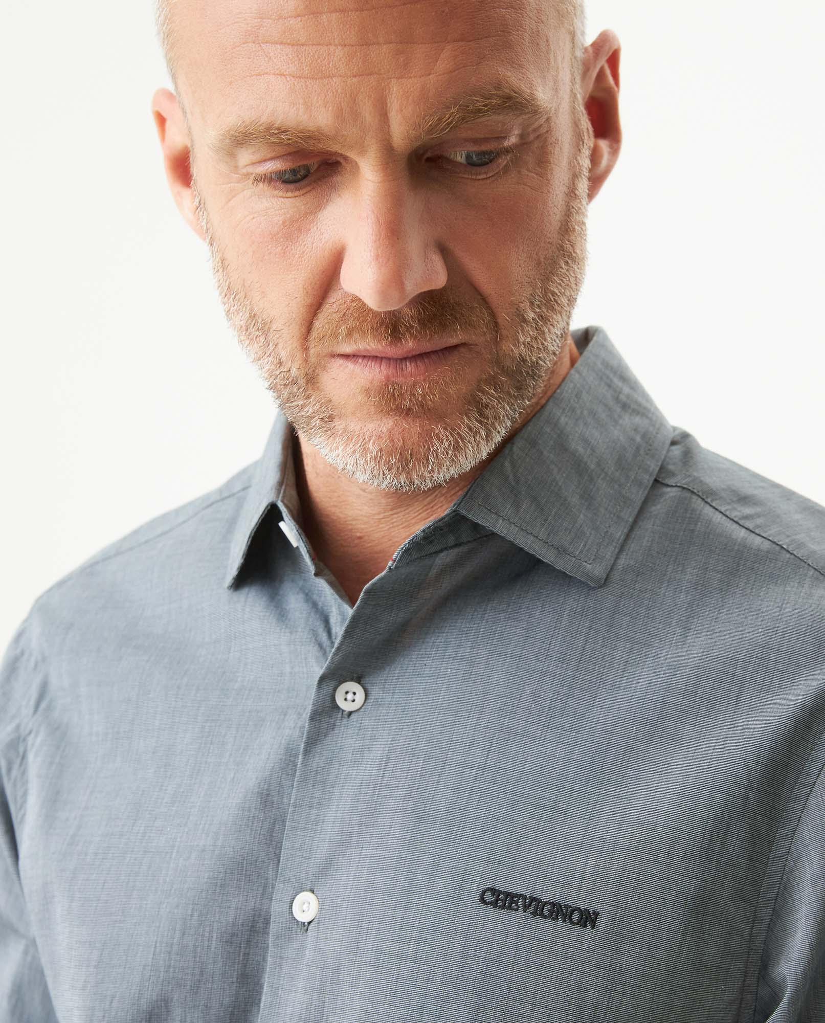 Men's Long Sleeve Shirt - Green - 4