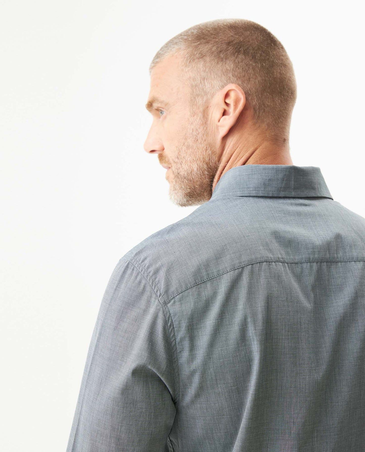 Men's Long Sleeve Shirt - Green - 6