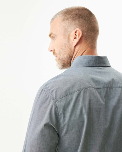 Men's Long Sleeve Shirt - Green - 6