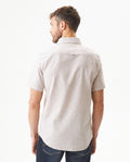 Men's Short Sleeve Shirt - Beige 619G017 - 5