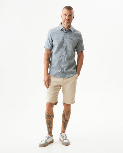 Men's Short Sleeve Shirt - Green - 3