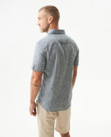 Men's Short Sleeve Shirt - Green 619G017 - 5