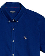Men's Short Sleeve Relaxed Fit Button-Down Shirt, Shipyard 619G019 - 7