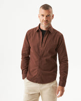 Camisa Manga Larga para Hombre - Brown 63_619G022_CAF191116_0